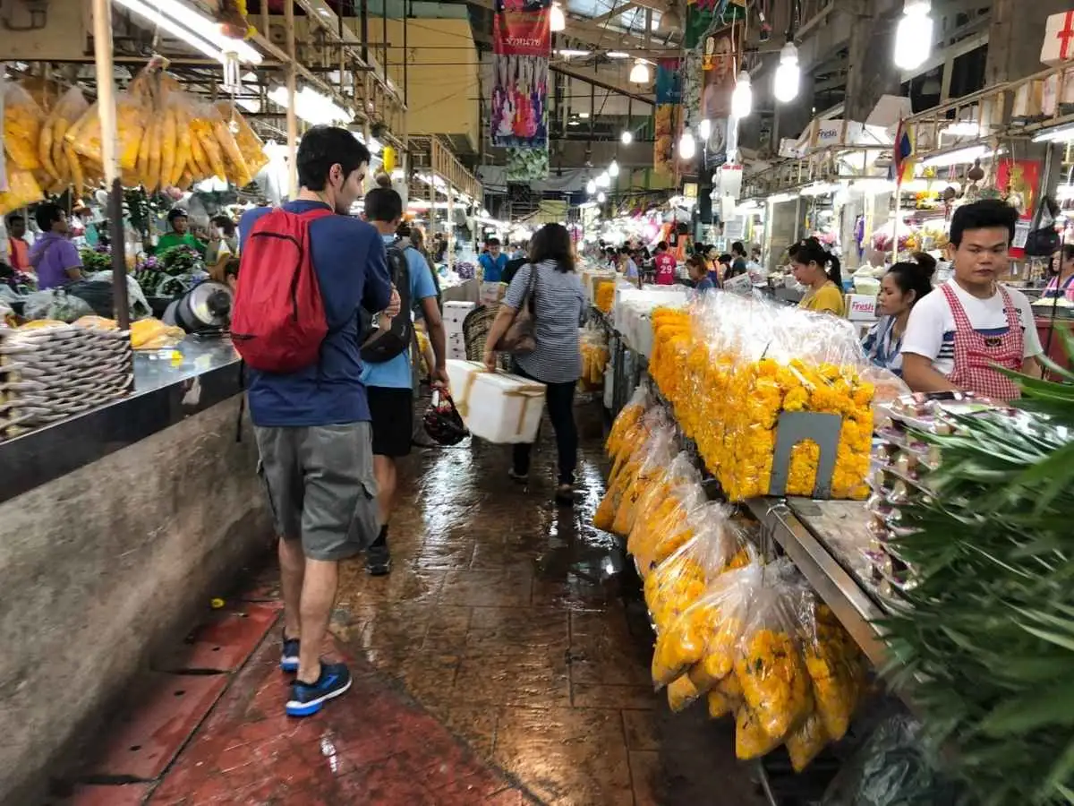 Pak Klong Talad (Flower Market)
