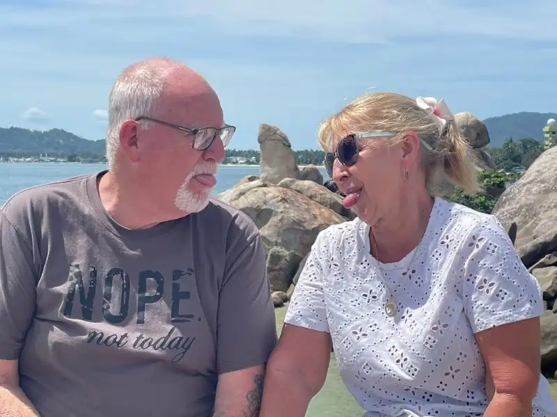Hin Ta Hin Yai (Grandfather & Grandmother Rocks)